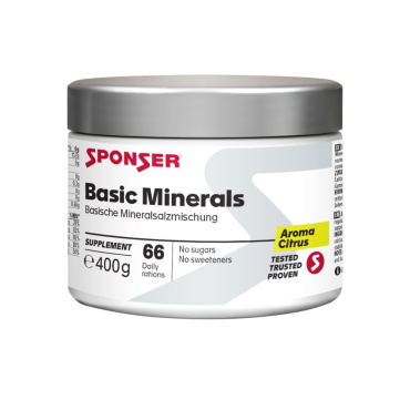 Комплекс мінералів Sponser Basic Minerals (цитрус) 400 г