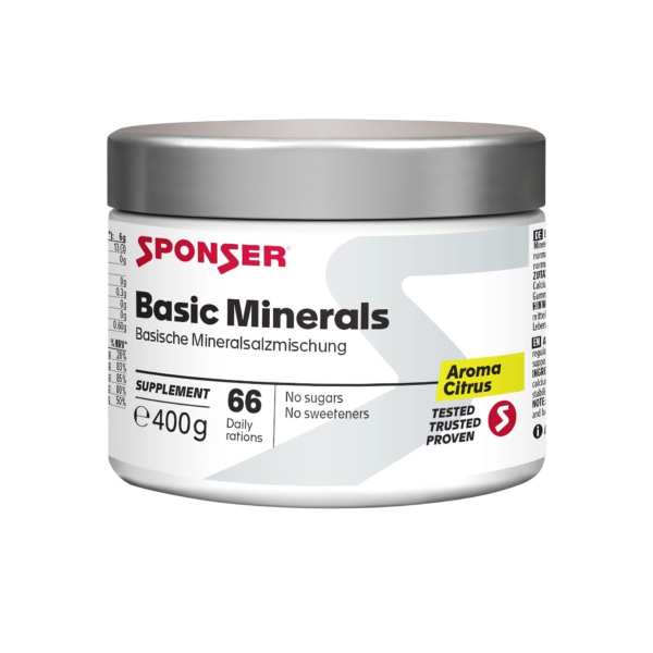Комплекс мінералів Sponser Basic Minerals (цитрус) 400 г