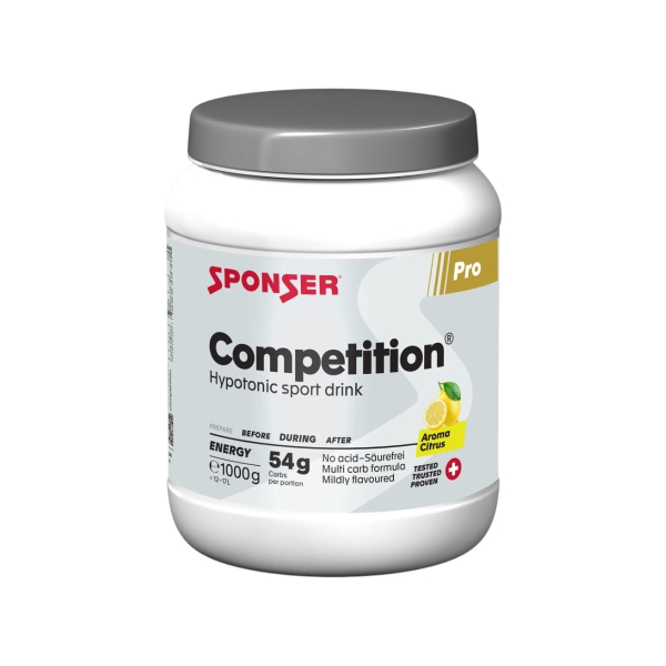 Гіпотонік Sponser Competition (цитрус) 1000 г 
