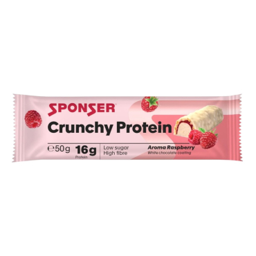 Протеїновий батончик Sponser Crunchy Protein Bar (малиновий) 50 г