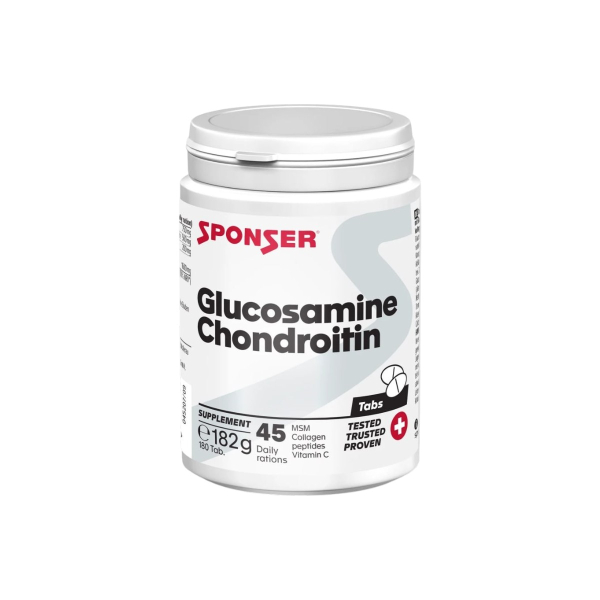 Для підтримки здоров'я суглобів Sponser Glucosamin Chondroitin + MSM, 180 таблеток