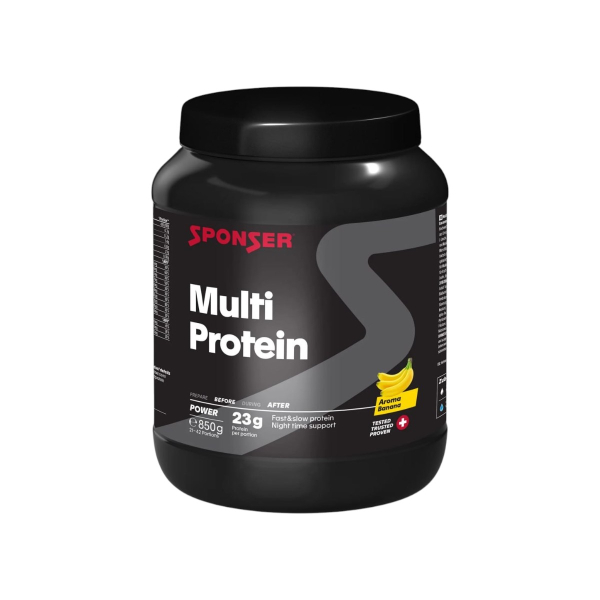 Протеин Sponser Multi Protein (банан) 850 г 