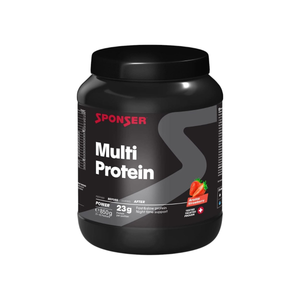 Протеин Sponser Multi Protein (клубника) 850 г