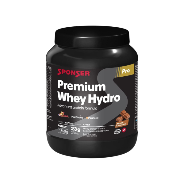 Протеин Sponser Premium Whey Hydro (шоколад) 850 г