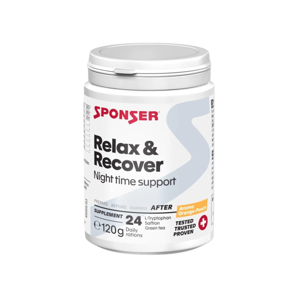 Відновлювальний напій Sponser RELAX & RECOVER (апельсин та персик) 120 г