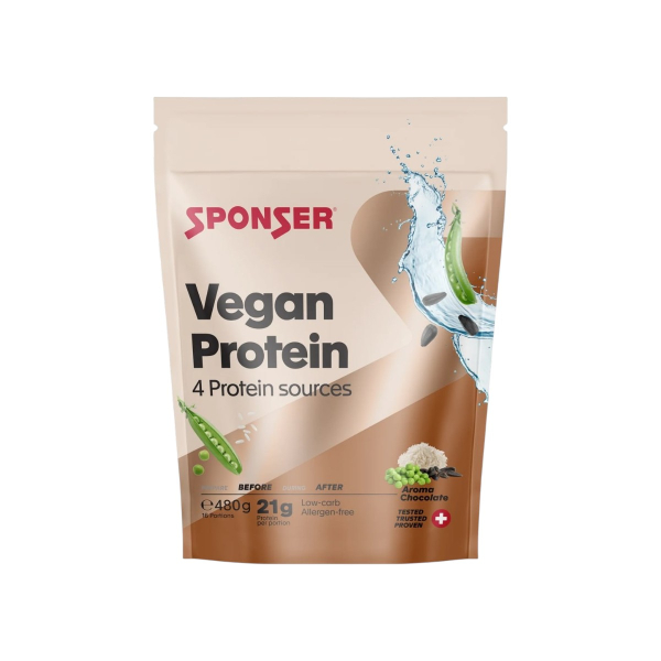 Протеин Sponser Vegan Protein (шоколад) 480 г