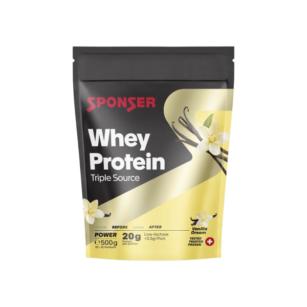 Протеин Sponser Whey Triple Source Protein (ванильная мечта) 500 г