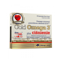 Омега 3 OLIMP Gold Omega 3 Plus Ciśnienie, 30 капсул