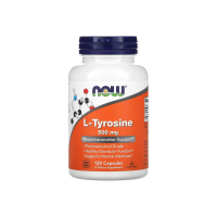 Амінокислота Now Foods L-Tyrosine, 500 мг, 120 капсул