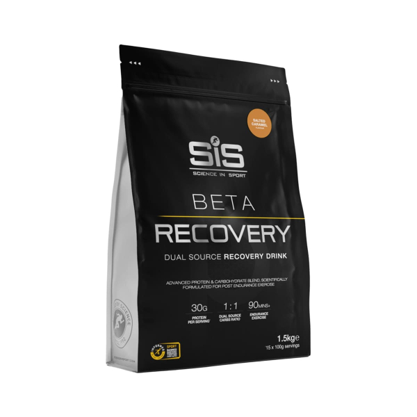 Відновлювальний напій SiS BETA Recovery (солона карамель) 1,5 кг
