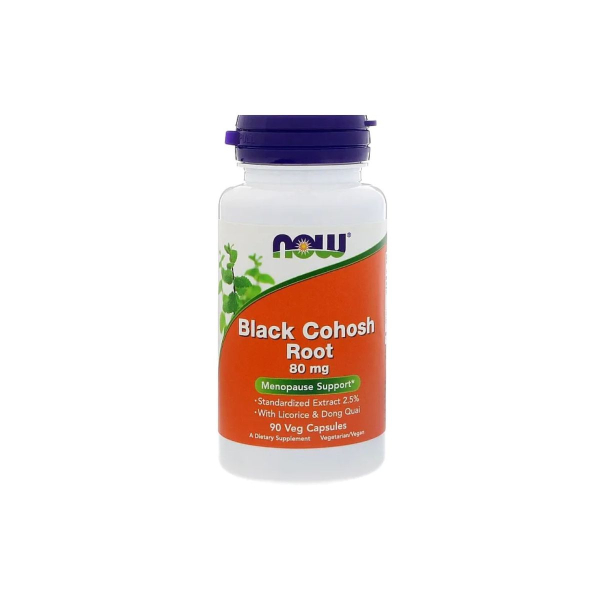 Комплекс для жінок Now Foods Black Cohosh, 80 мг, 90 капсул