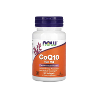 Коензим Now Foods CoQ10, 100 мг, 50 софтгелів