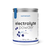 Вуглеводний напій з електролітами Nutriversum Electrolyte Powder (блакитна малина) 320 г