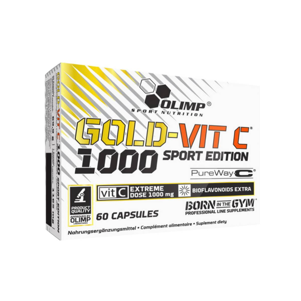 Витамин С OLIMP Gold Vit C 1000 Sport Edition, 60 капсул