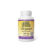 Коензим Q10 Natural Factors Ubiquinol CoQ10, 100 мг, 60 софтгелів