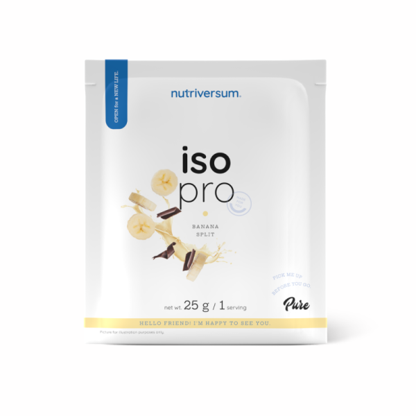 Протеїн Nutriversum Iso Pro (банановий спліт) 25 г