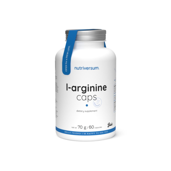 Амінокислота Nutriversum L-Arginine Caps, 60 капсул