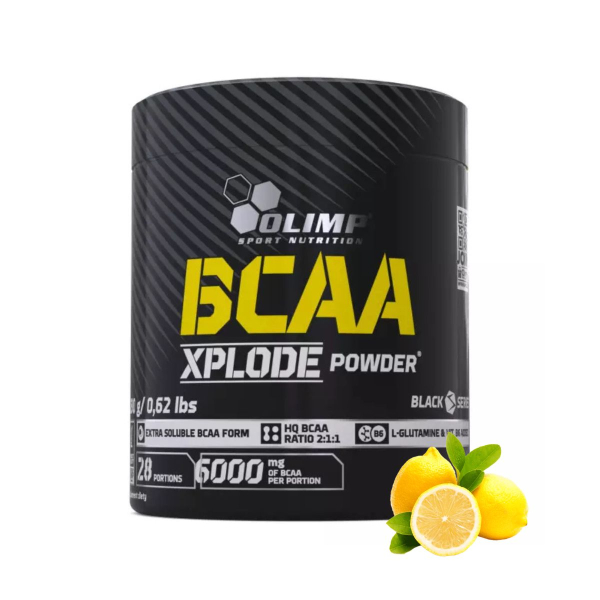 Амінокислоти Olimp BCAA Xplode (лимон) 280 г 