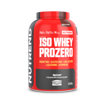 Протеин Nutrend Iso Whey Prozero (шоколадные пирожные) 2250 г 