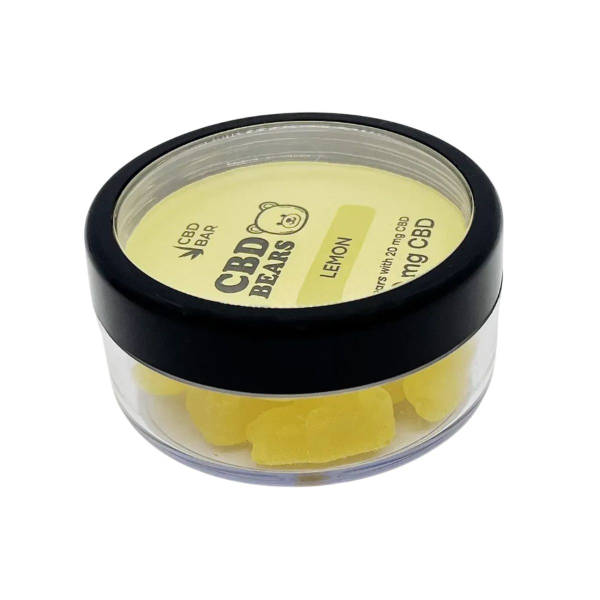 Желейні CBD ведмедики Hemp Factor (лимон) 200 мг, 10 желейних ведмедиків