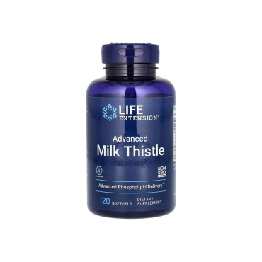 Расторопша Life Extension Advanced Milk Thistle, 120 софтгелей