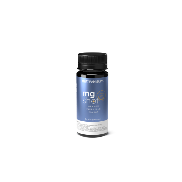 Рідкий магній Nutriversum Magnesium Shot (апельсин - ананас) 60 мл 