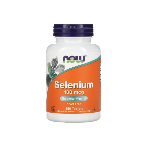 Селен Now Foods Selenium, 100 мкг, 250 таблеток