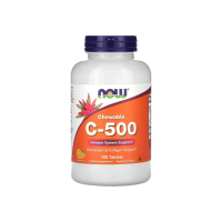 Жувальний вітамін С Now Foods C-500 (апельсин) 100 таблеток