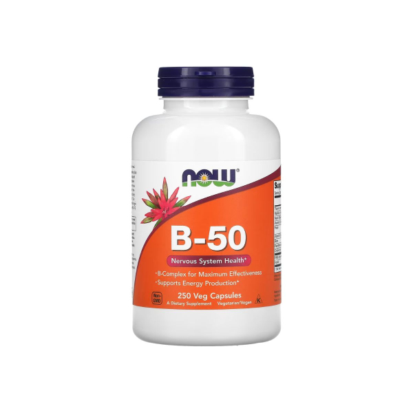 Вітаміни Now Foods B-50, 250 таблеток