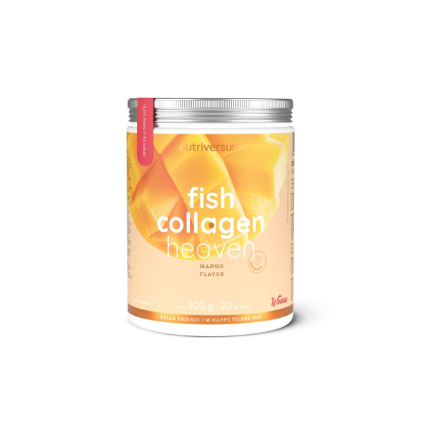 Колаген для жінок Nutriversum Fish Collagen Heaven (манго) 300 г 