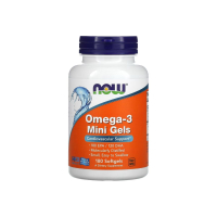 Омега-3 Now Foods Omega-3 Mini Gels, 500 мг, 180 капсул