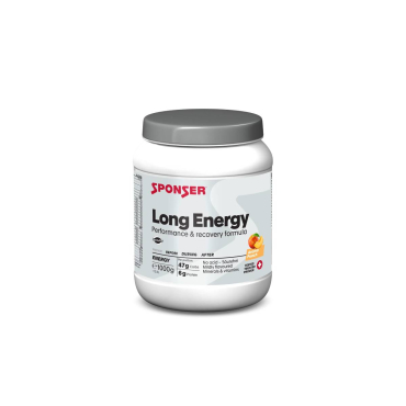 Енергетичний напій Sponser Long Energy (персик) 1000 г