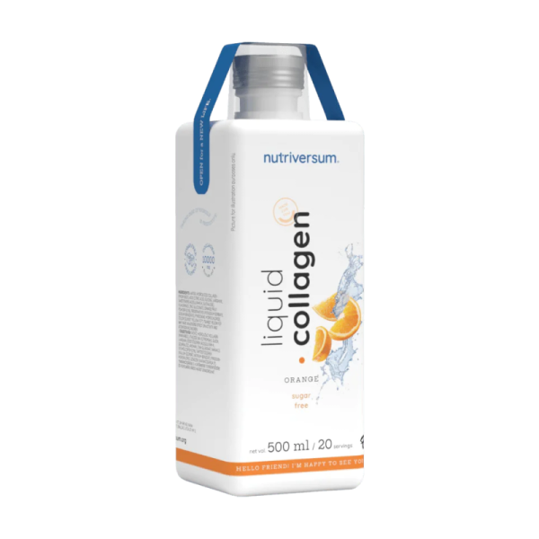 Колаген Nutriversum Liquid Collagen 10000 мг Sugar Free (апельсин) 500 мл