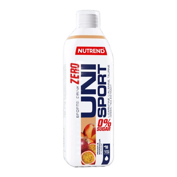 Изотонический напиток Nutrend Unisport Zero (персик+маракуйя) 1000 мл