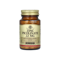 Піколінат цинку Solgar Zinc Picolinate, 22 мг, 100 таблеток