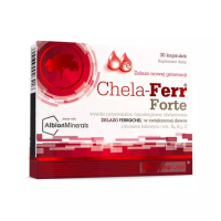 Комплекс із залізом Olimp Chela-Ferr Forte, 30 капсул