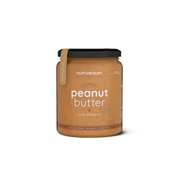 Протеїновий десерт Nutriversum Peanut Butter (хрусткий) 500 г