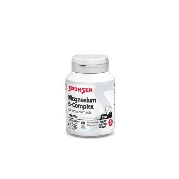 Магнієвий комплекс Sponser Magnesium 6-Complex, 80 капсул 