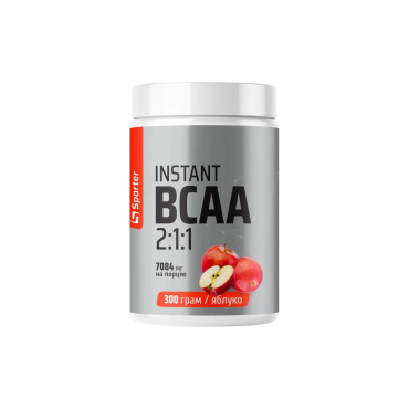 Амінокислоти Sporter BCAA Instant (яблуко) 300 г