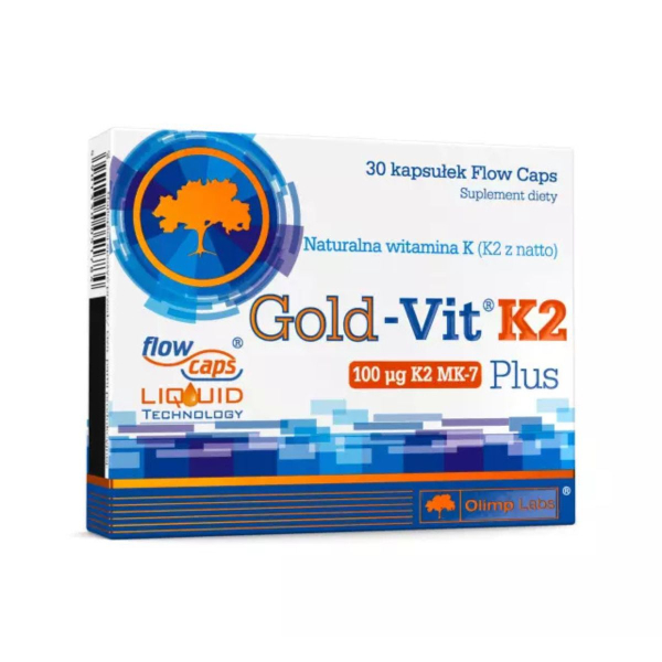 Вітамін Olimp Gold Vit K2 Plus, 30 капсул