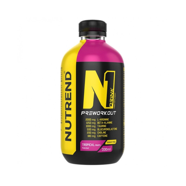 Енергетик Nutrend N1 Drink (тропічний фрукт) 330 мл