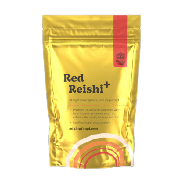 Для відпочинку та природного очищення Mighty Fungi Reishi + Premium Blend™, 90 капсул