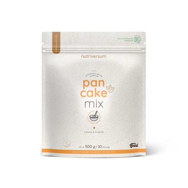 Суміш для млинців Nutriversum Pancake Mix Vegan (ваніль) 500 г