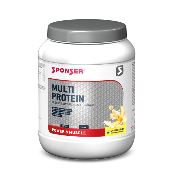 Протеин Sponser Multi Protein (банан) 850 г 