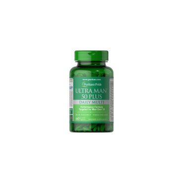 Мультивитамины для мужчин Puritan's Pride Ultra Man™ 50 Plus, 60 капсул