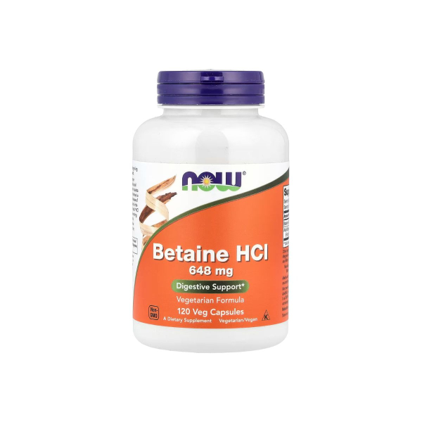 Бетаїн Now Foods Betaine HCL , 120 капсул