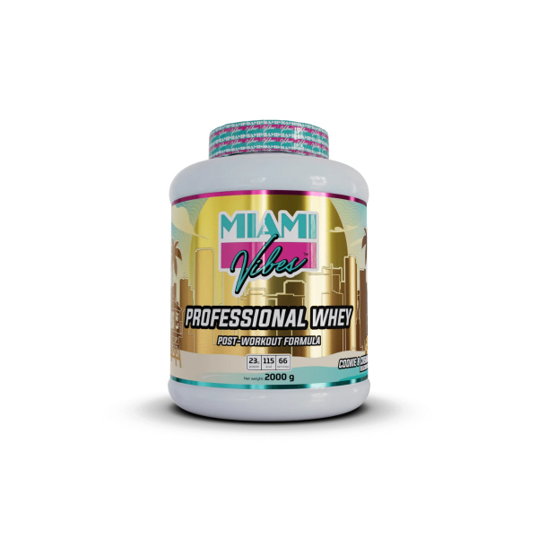 Сывороточный протеин MIAMI VIBES Professional Whey (банан) 2000 г