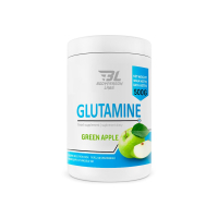 L-глютамін Bodyperson Labs Glutamine (зелене яблуко) 500 г
