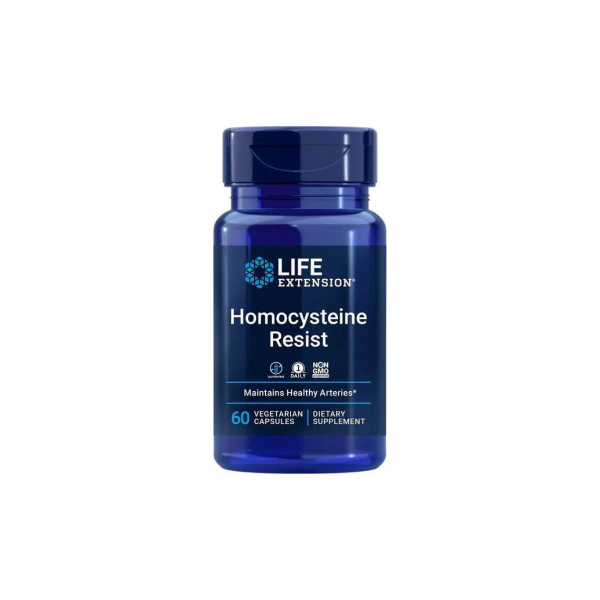 Комплекс для гомоцистеїну Life Extension Homocysteine Resist, 60 капсул 