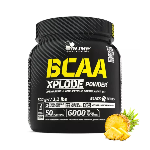 Амінокислоти Olimp BCAA Xplode (ананас) 500 г 